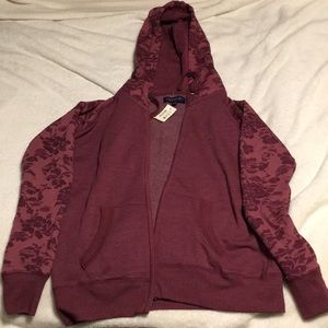 Zip up hoodie